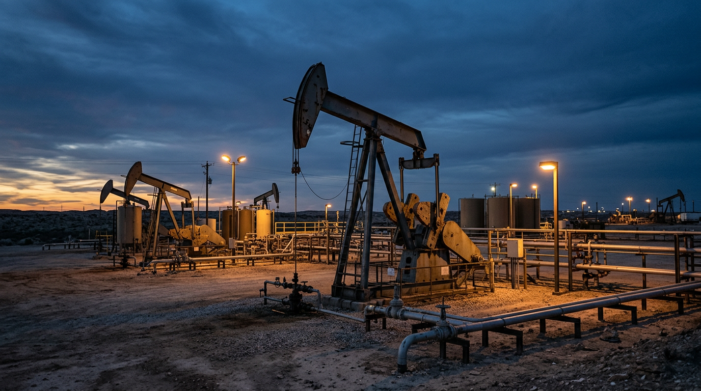 Operación oil & gas e infraestructura industrial